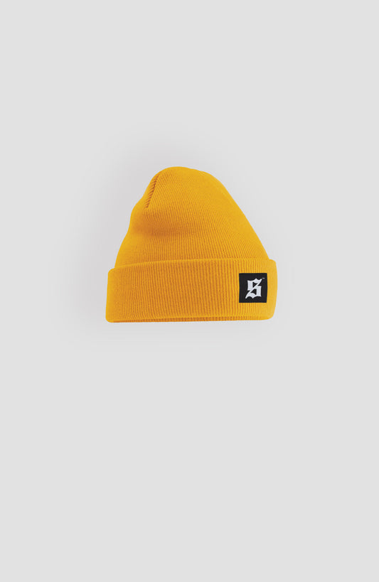 Set S Logo Beanie - Mustard