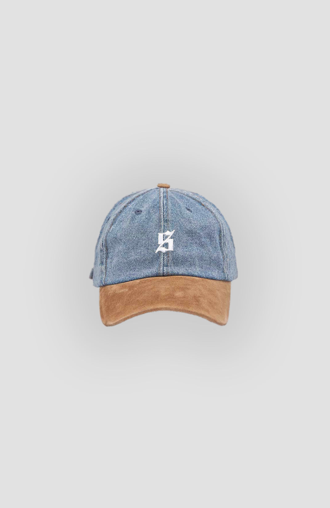 Set S Logo Polo Cap - Denim/Suede